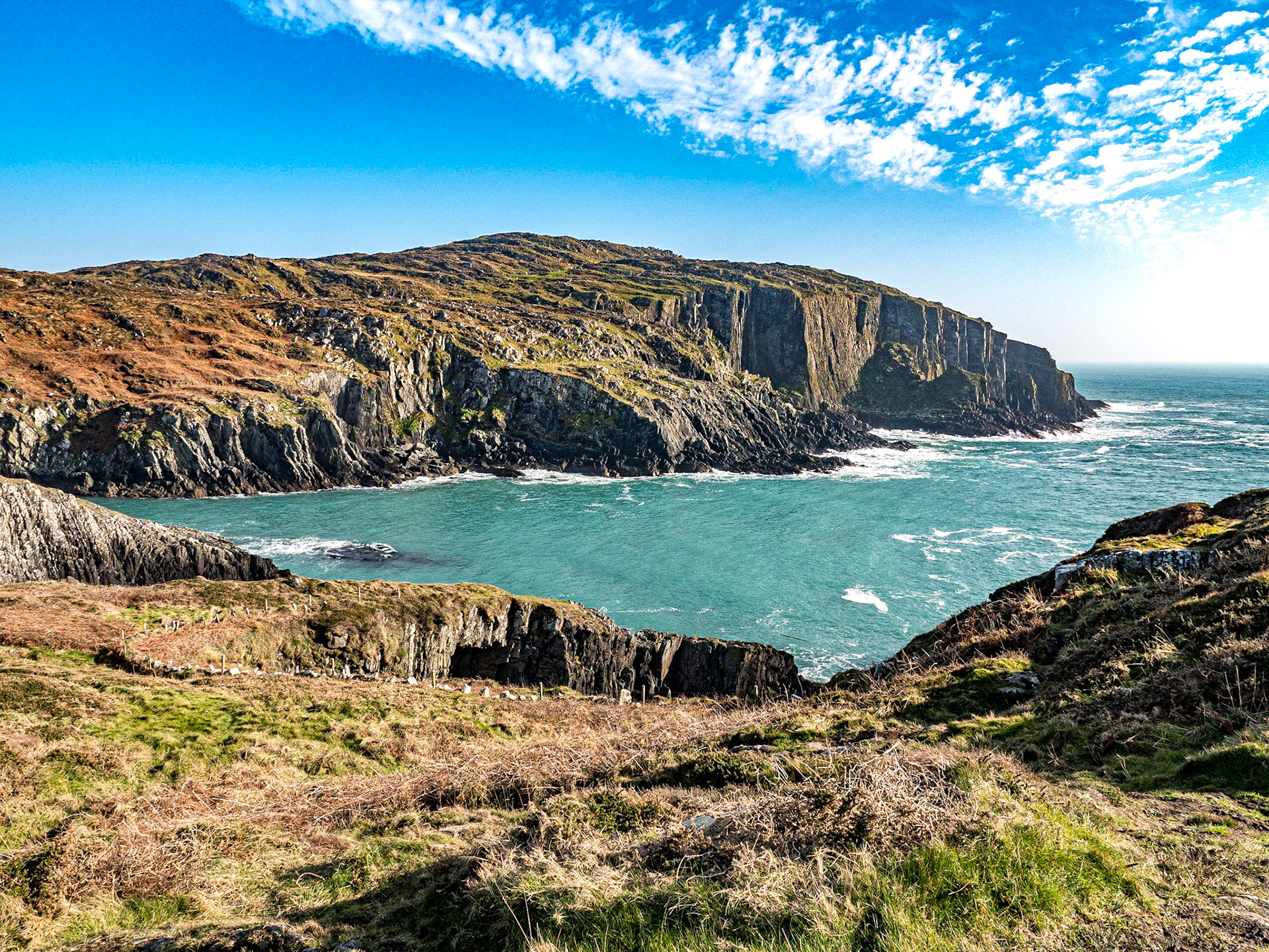 Beacon Head, near Baltimore, Co Cork, 26  Feb 2019