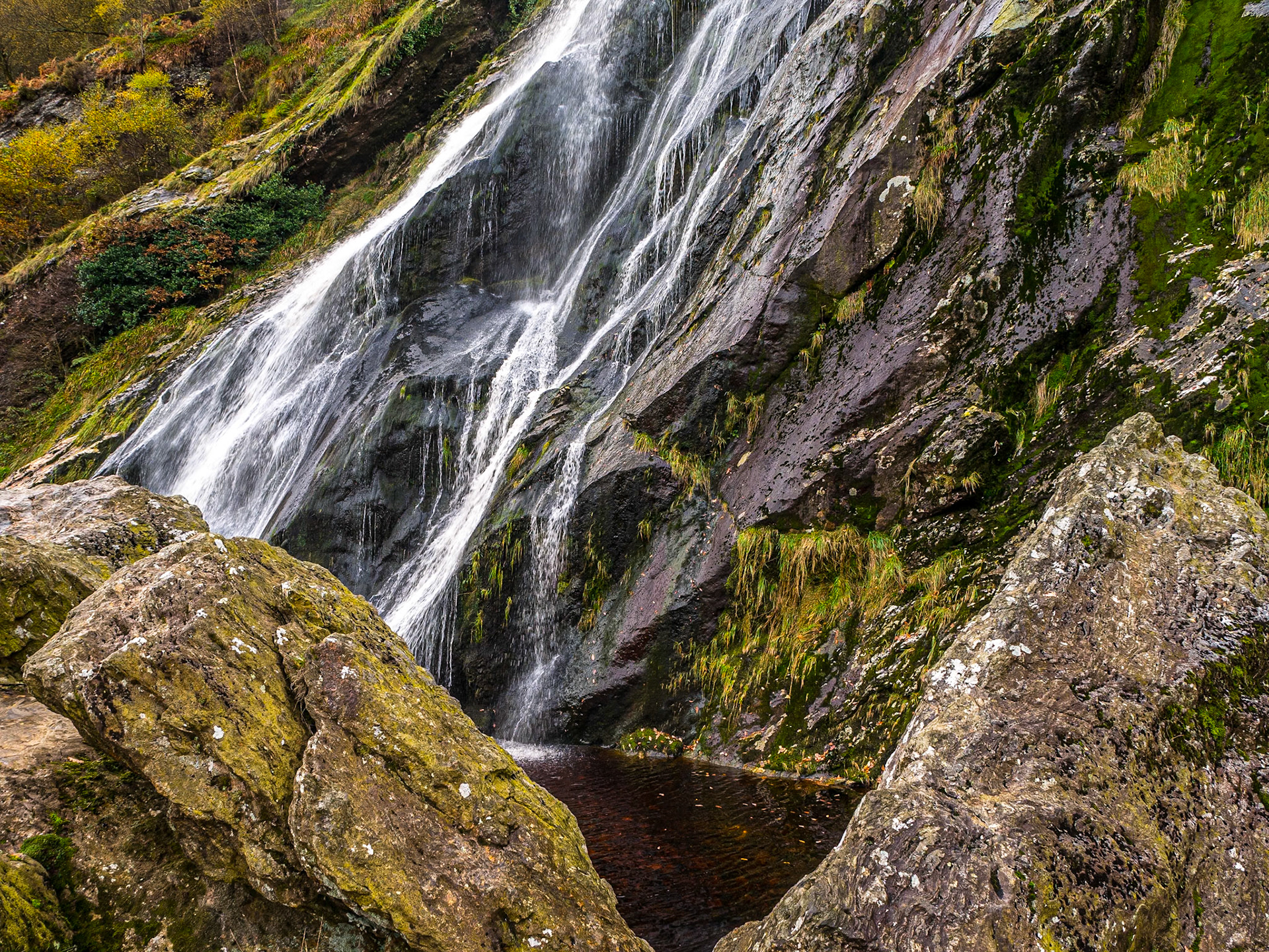 Powerscourt Waterfall, Co Wicklow, 8 Nov 2017