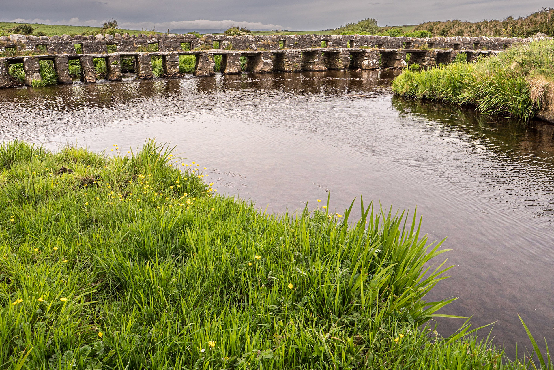 Bunlahinch Bridge (Clapper Bridge), Co Mayo, 13 May 2023