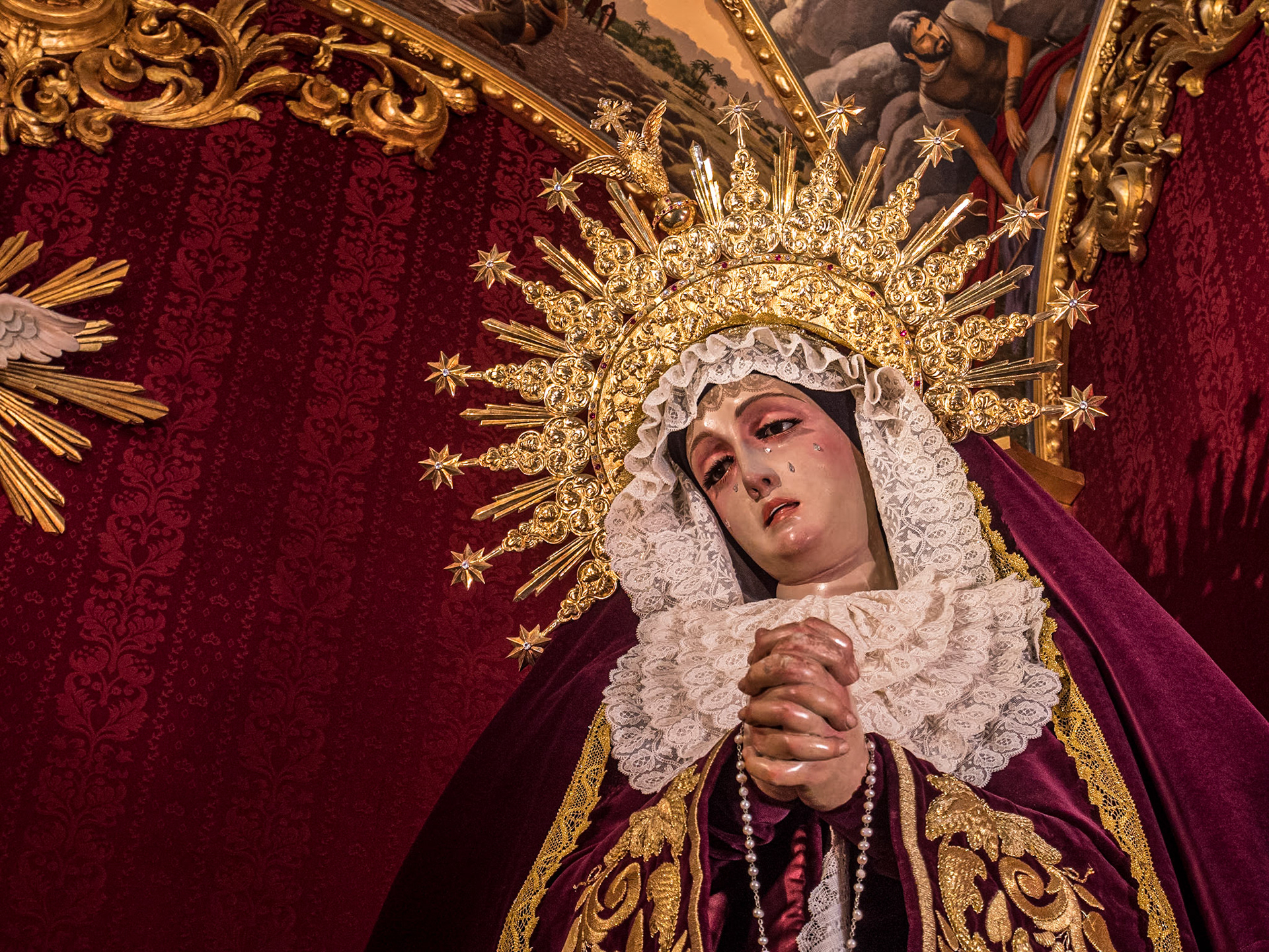 Basilica of Our Lady of the Miracles, El Puerto de Sta María, Spain, 13 Apr 2023