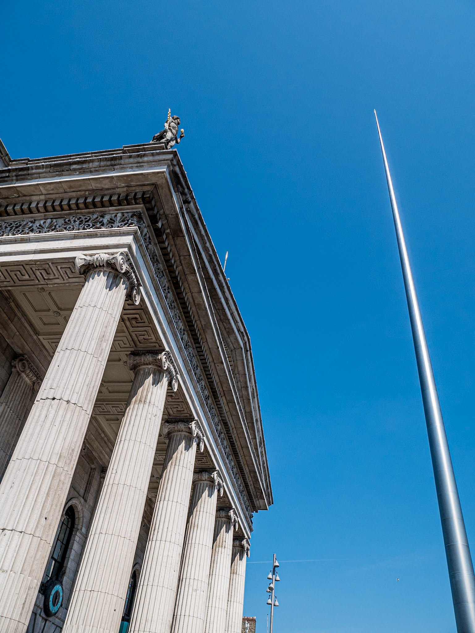 The GPO and the Spike, Dublin, 1 Jul 2014