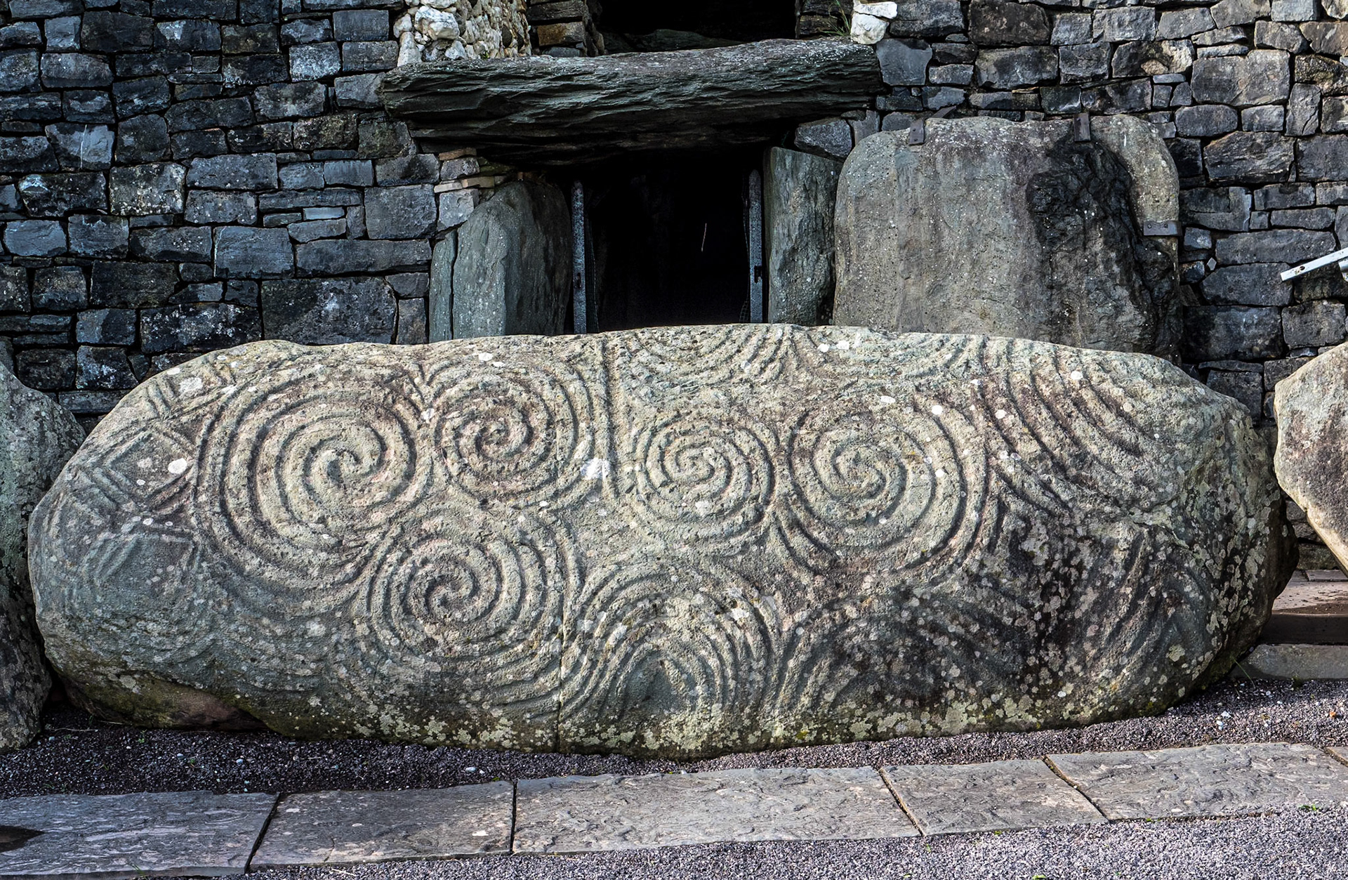 Newgrange passage tomb, Co Meath, 19 Oct 2023