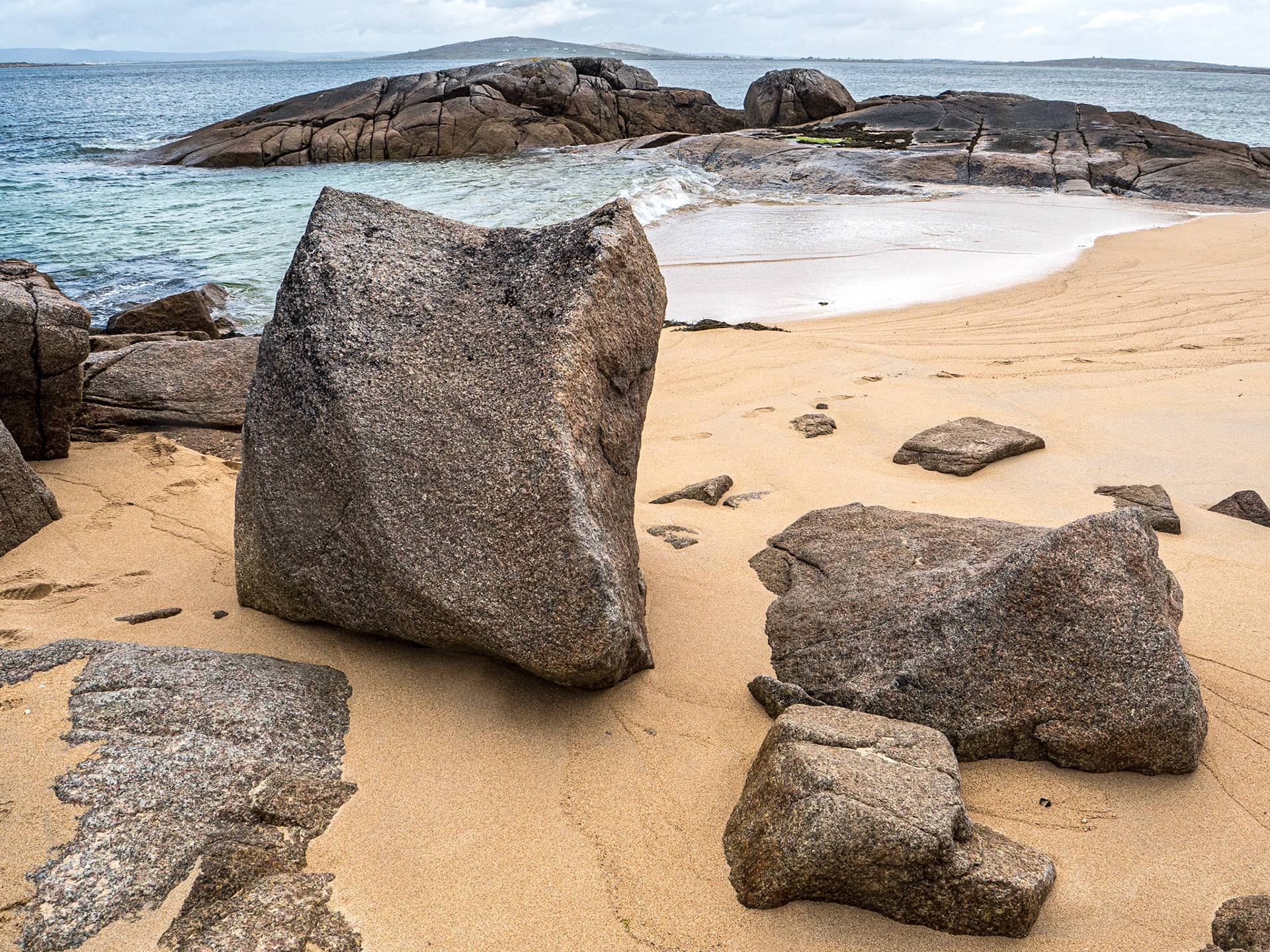 Beach at Ardmore, near Kilkieran, Co Galway, 11 May 2023