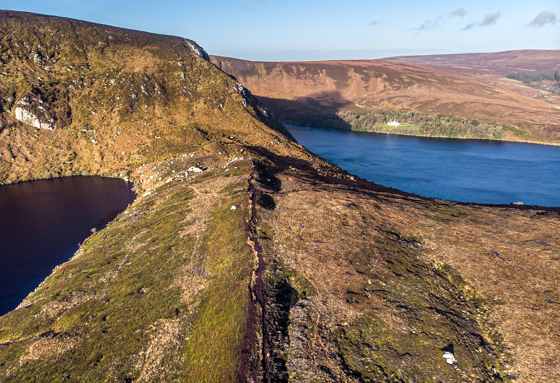 Lough Bray Upper and Lower, Co Wicklow, 3 Jan 2020