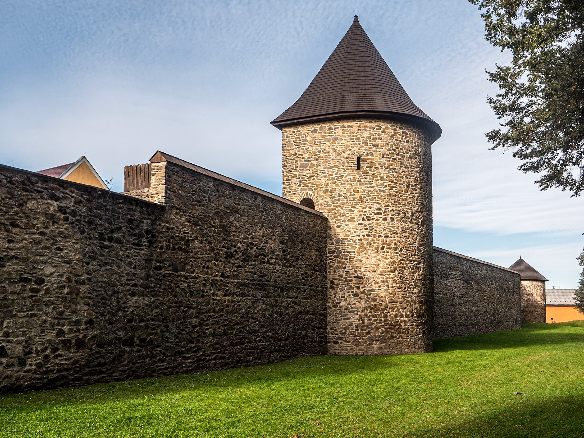 Town walls, Polička, Czech Republic, 28 Sep 2025