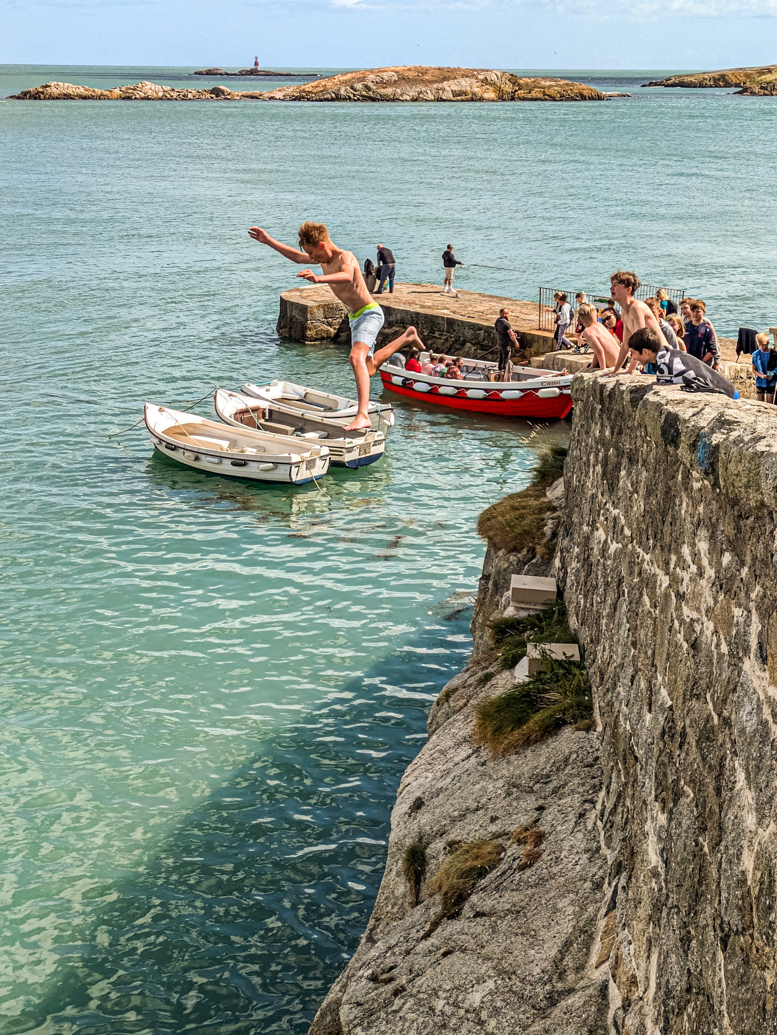 Coliemore Harbour, Co Dublin, 20 Aug 2024
