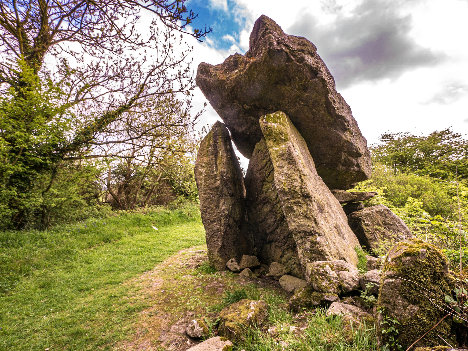 Kilmogue Dolmen (Leac an Scáil), Co Kilkenny, 17 May 2018