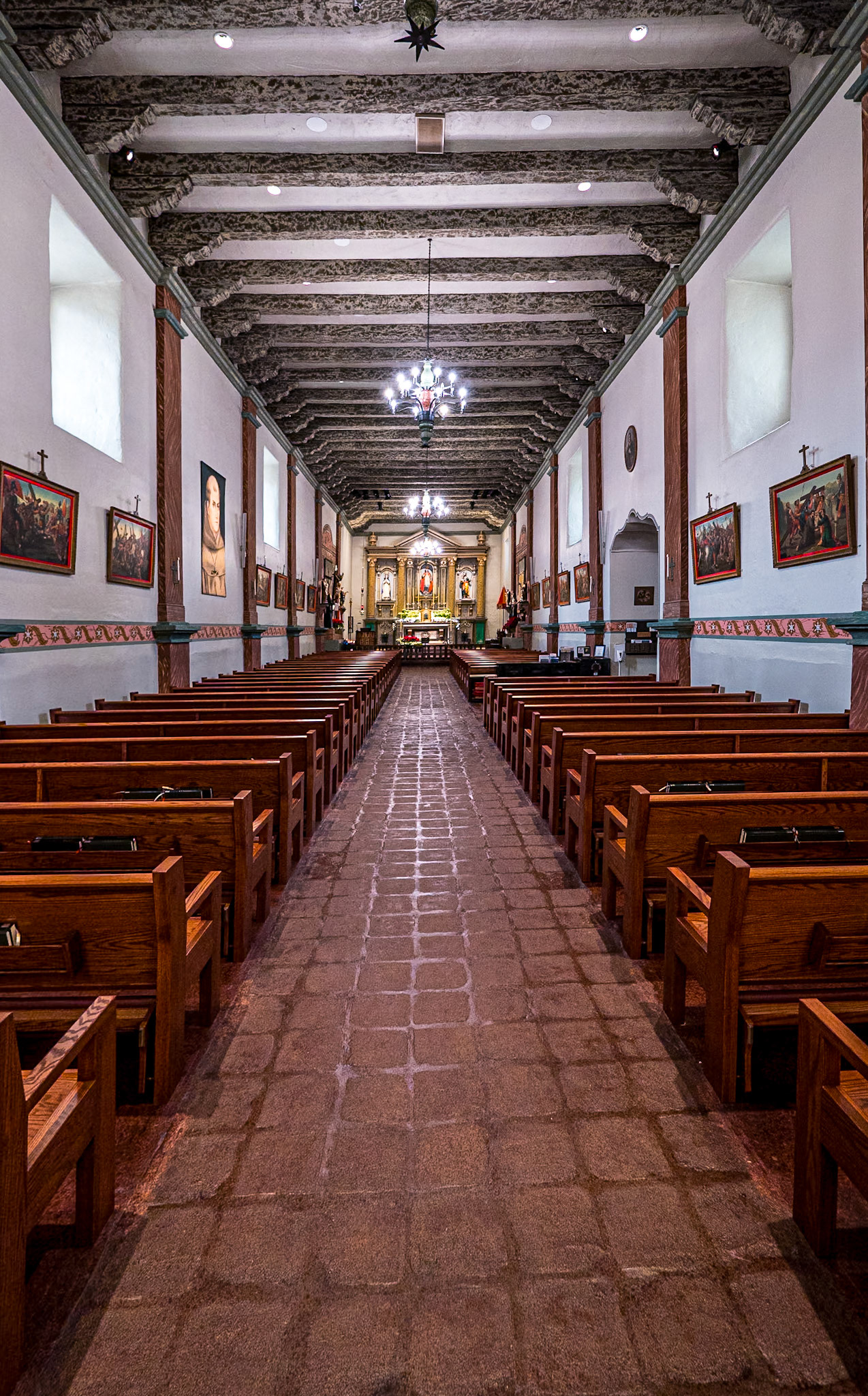 Mission Basilica San Buenaventura, Ventura, California, 24 Jan 2024