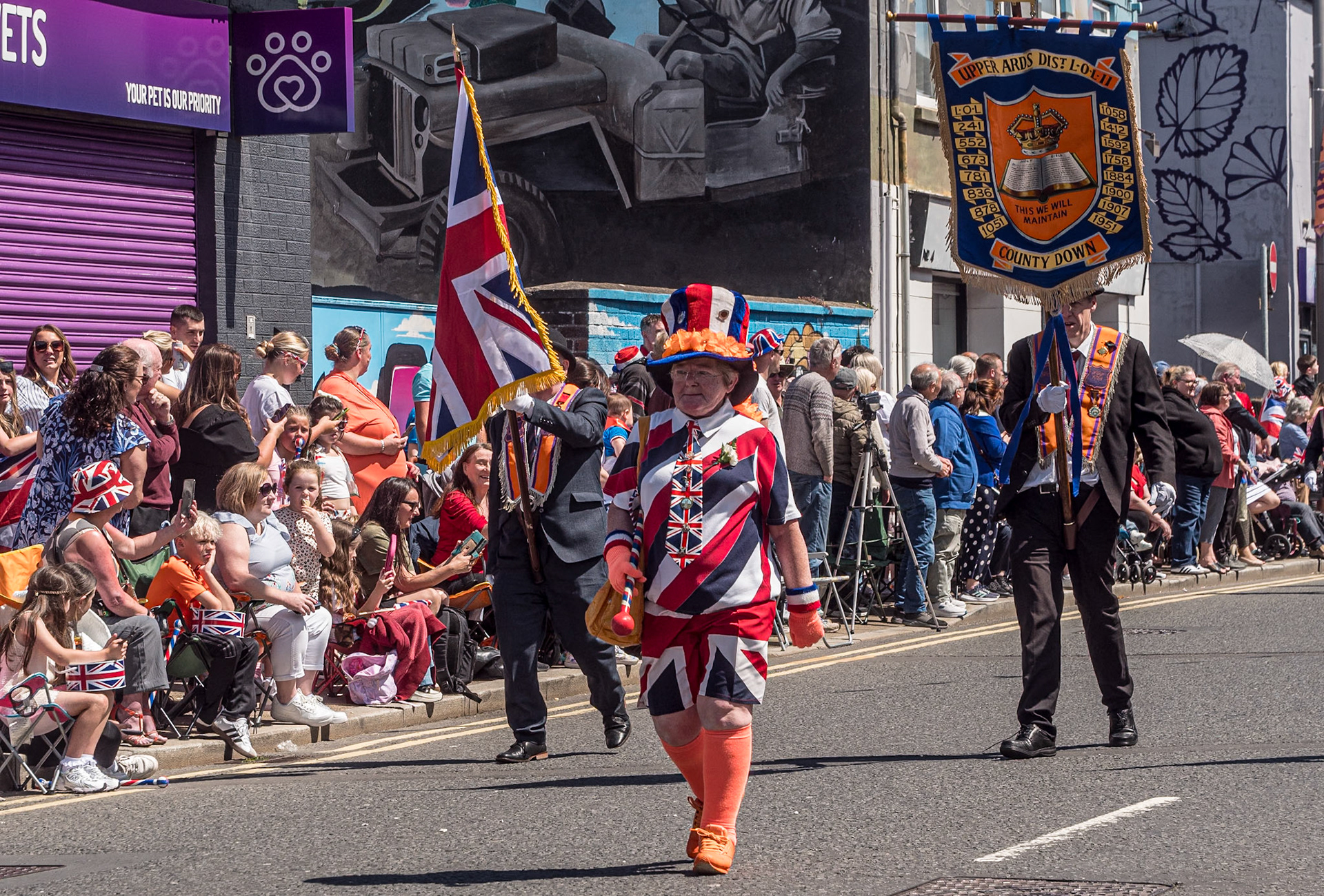 The Twelfth Parade, Newtownards, Co Down, 12 Jul 2024