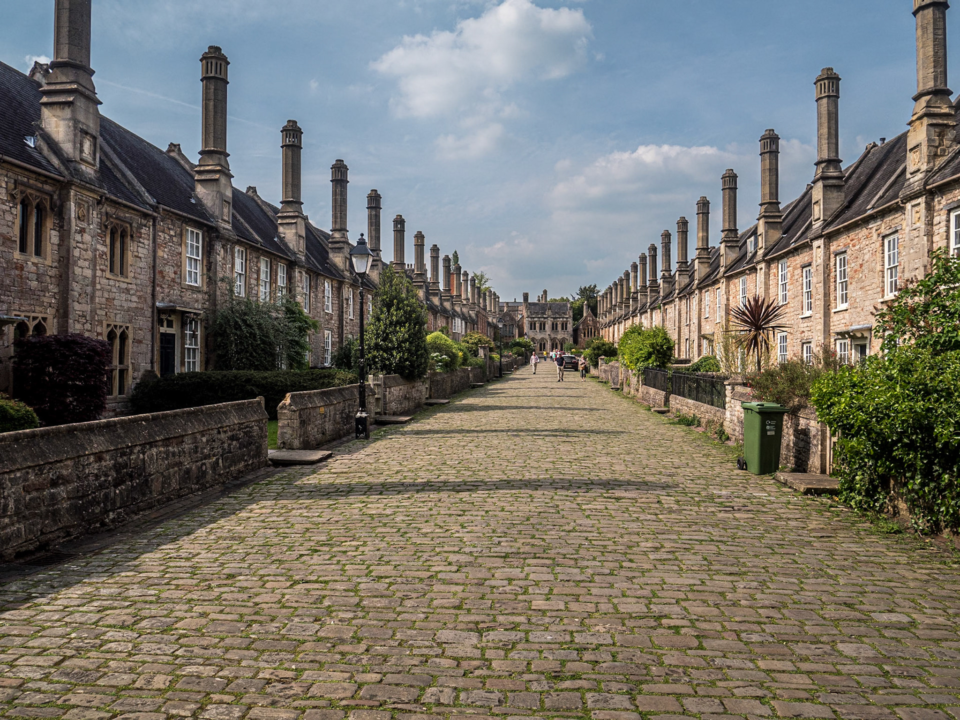 Vicar's Close, Wells, England, 11 May 2024