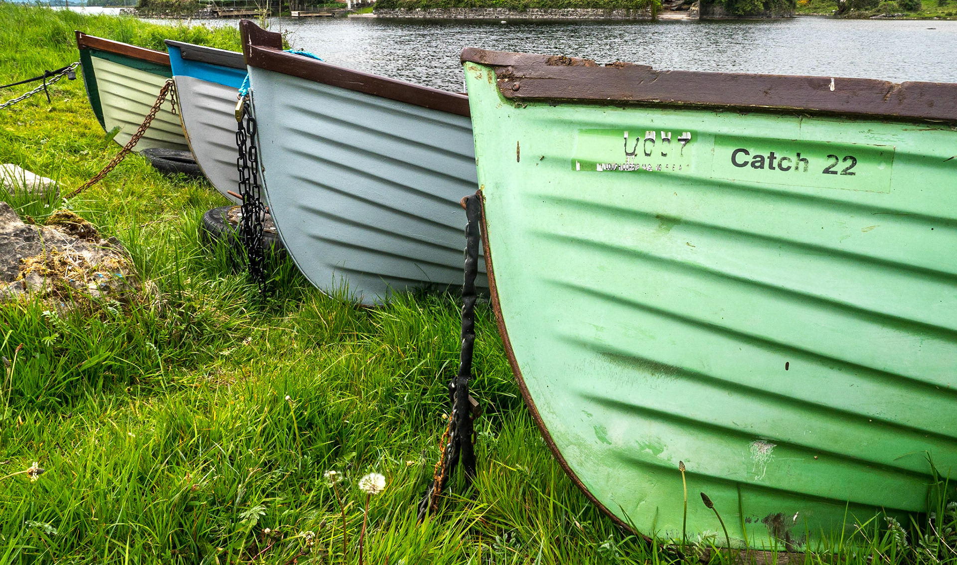 Lough Corrib, by Annaghkeen Castle, Co Galway, 18 May 2019