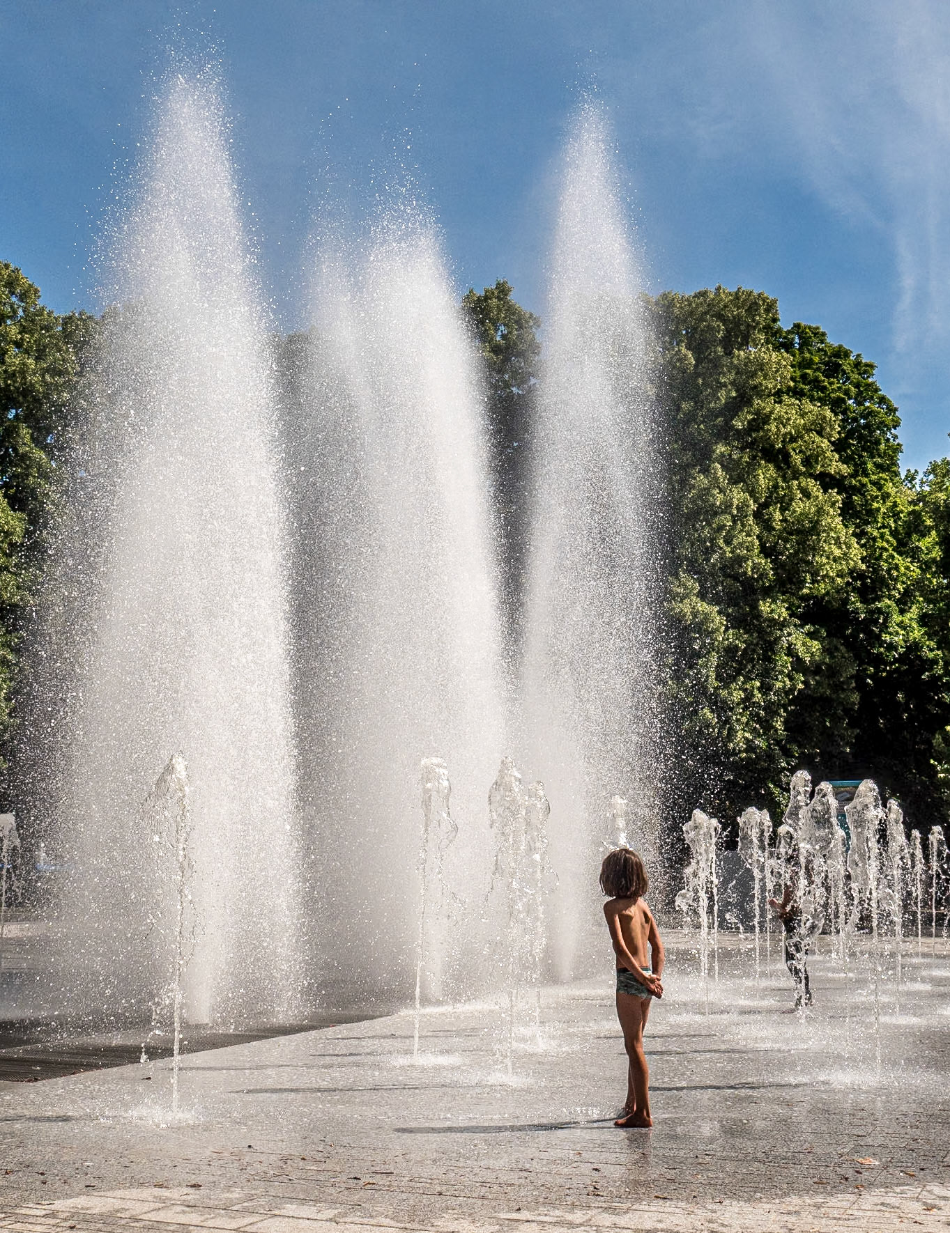 Fountain in Parc de la Pépinière, Nancy, France, 4 Jul 2022