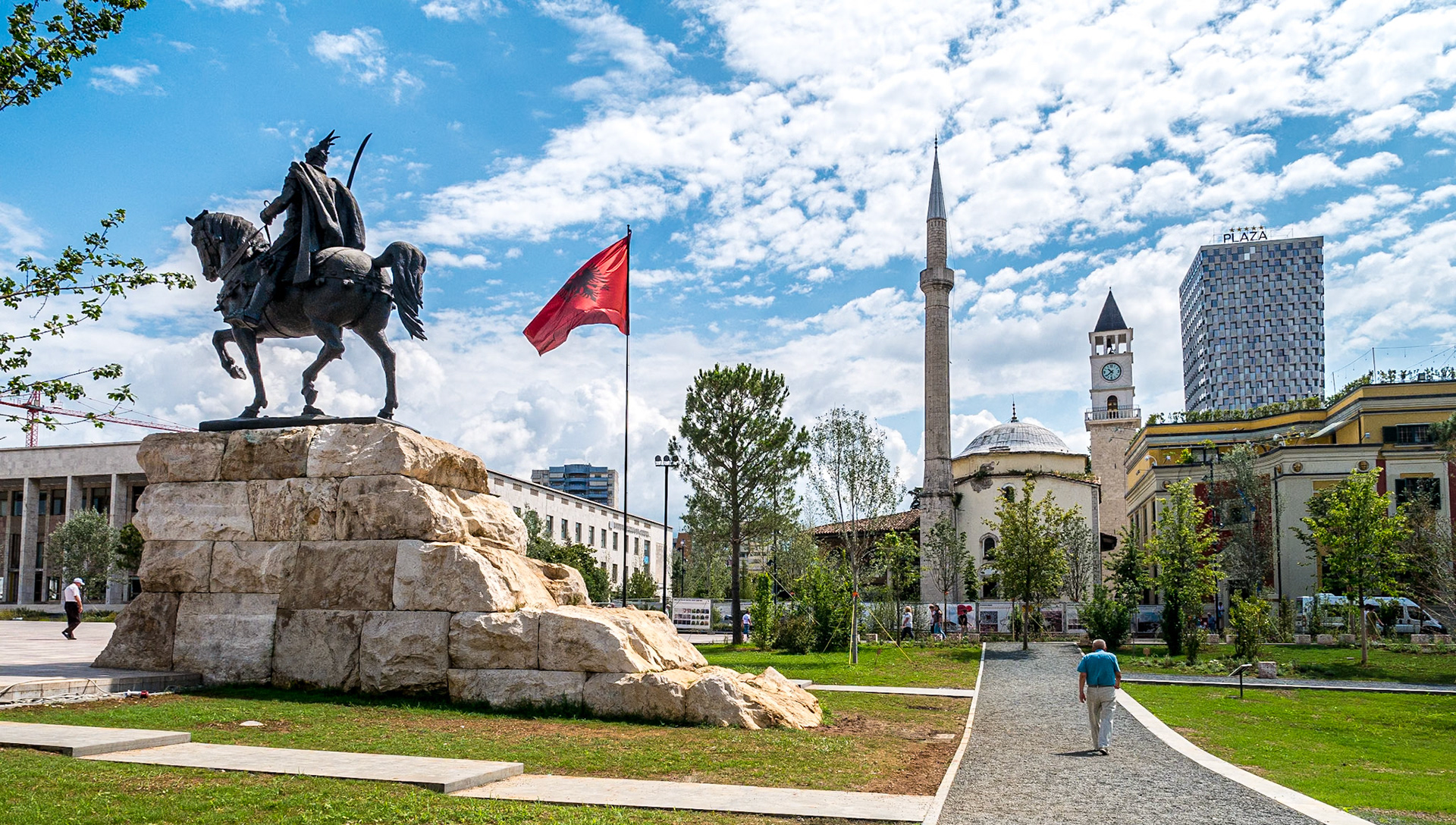 Skanderbeg Square, Tirana, 9 Jun 2018