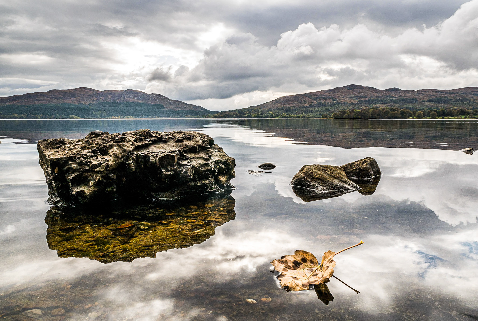 Lough Gill from Hazelwood, Sligo, 9 Oct 2014