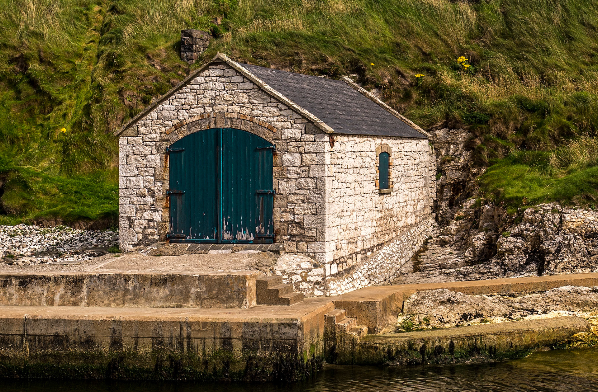 Ballintoy Harbour, Co Antrim, 9 Aug 2020