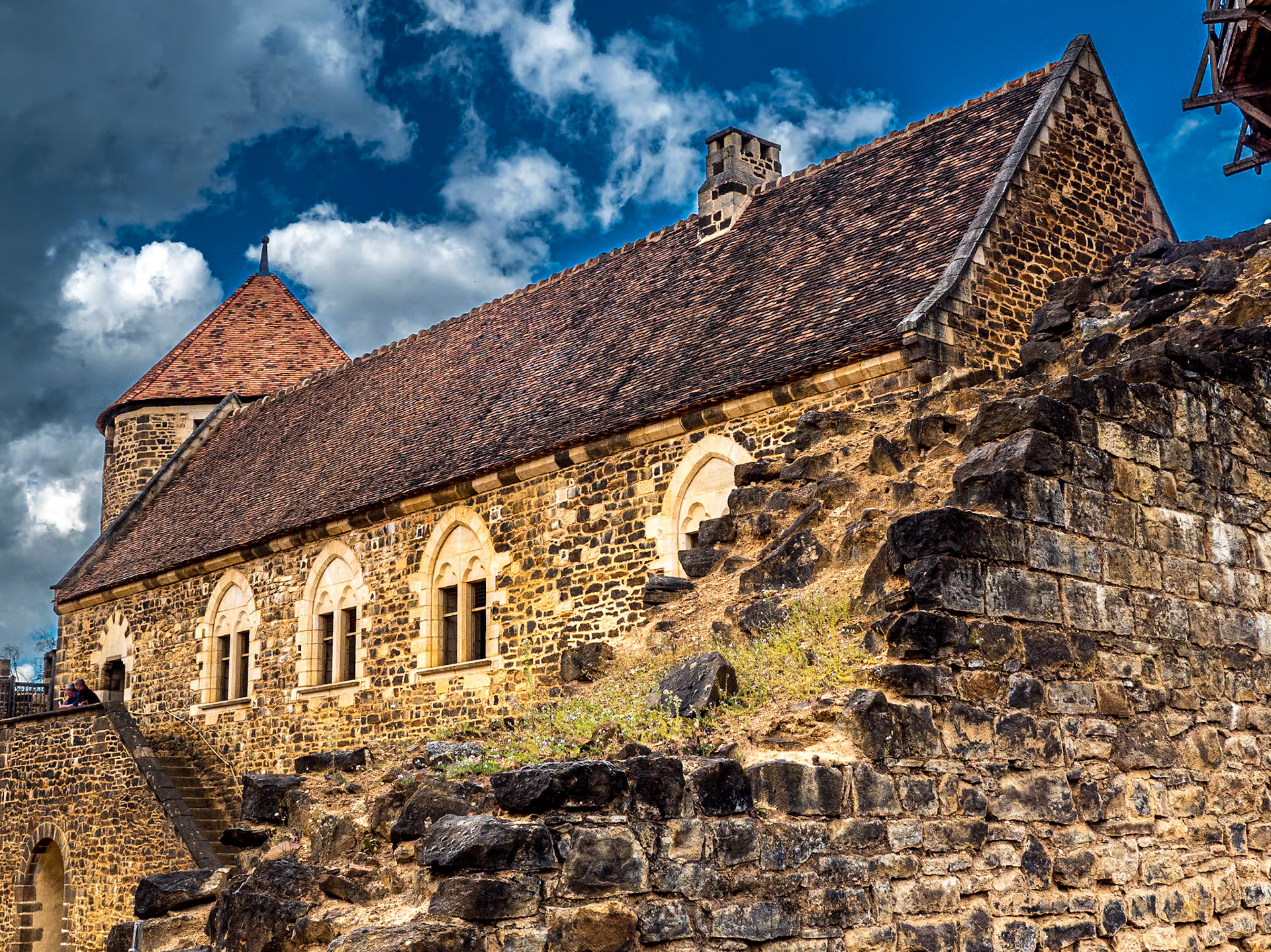 Guédelon Castle, France, 5 Sep 2021