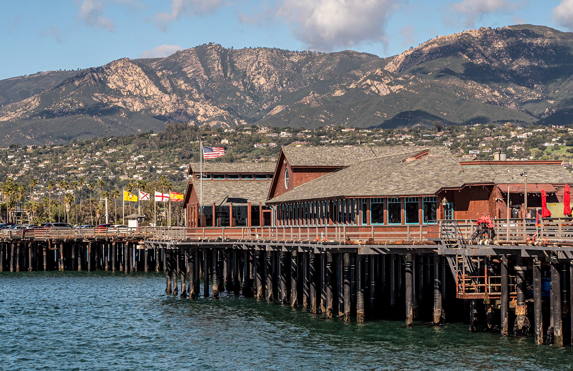 Stearns Wharf, Santa Barbara, California, 23 Jan 2024