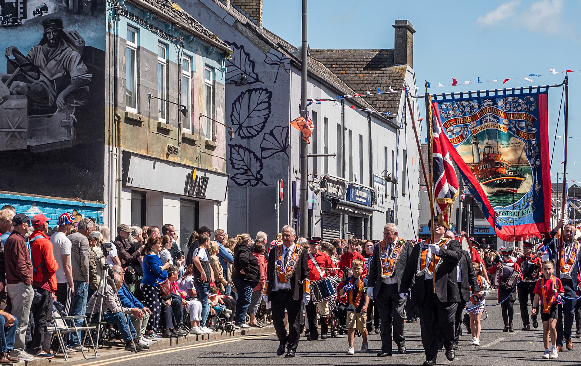 The Twelfth Parade, Newtownards, Co Down, 12 Jul 2024