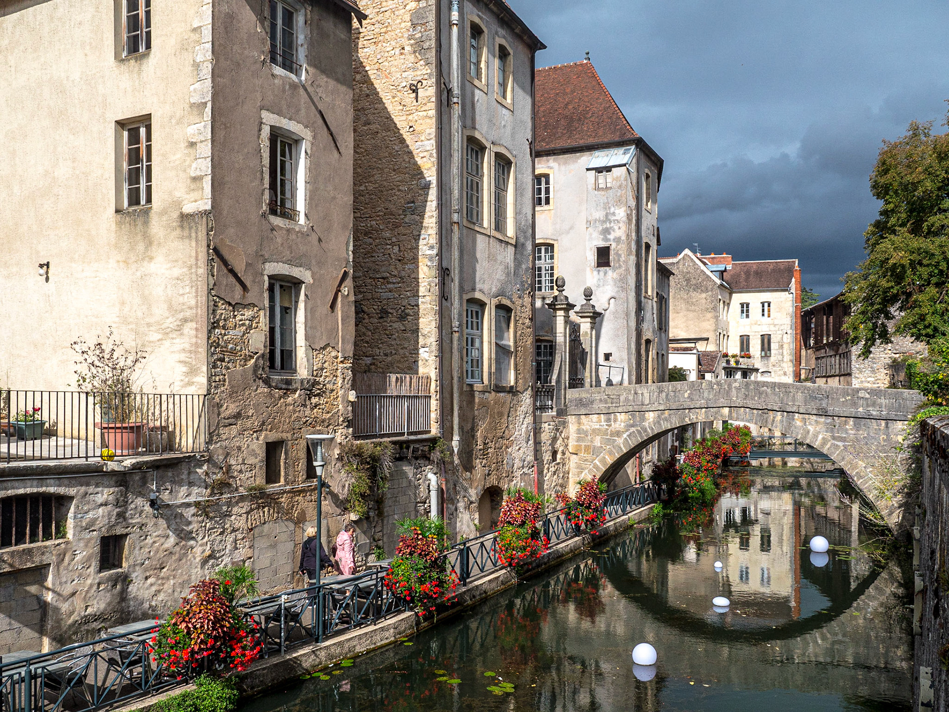Canal des Tanneurs, Dole, France, 25 Sep 2019