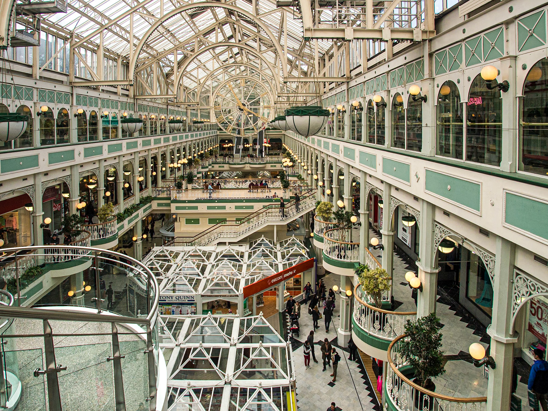 Stephen's Green Shopping Centre, Dublin, 26 Jan 2014