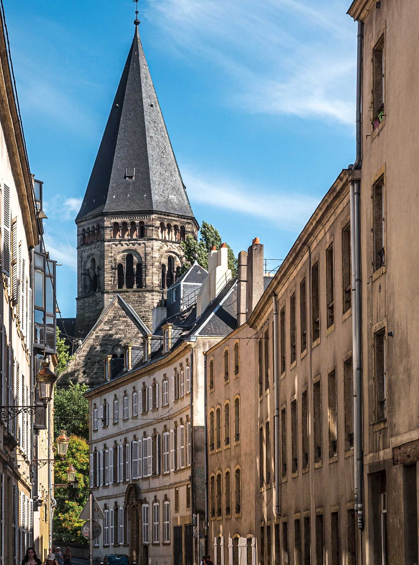 Rue du Pont Saint-Marcel, Metz, France, 3 Jul 2022