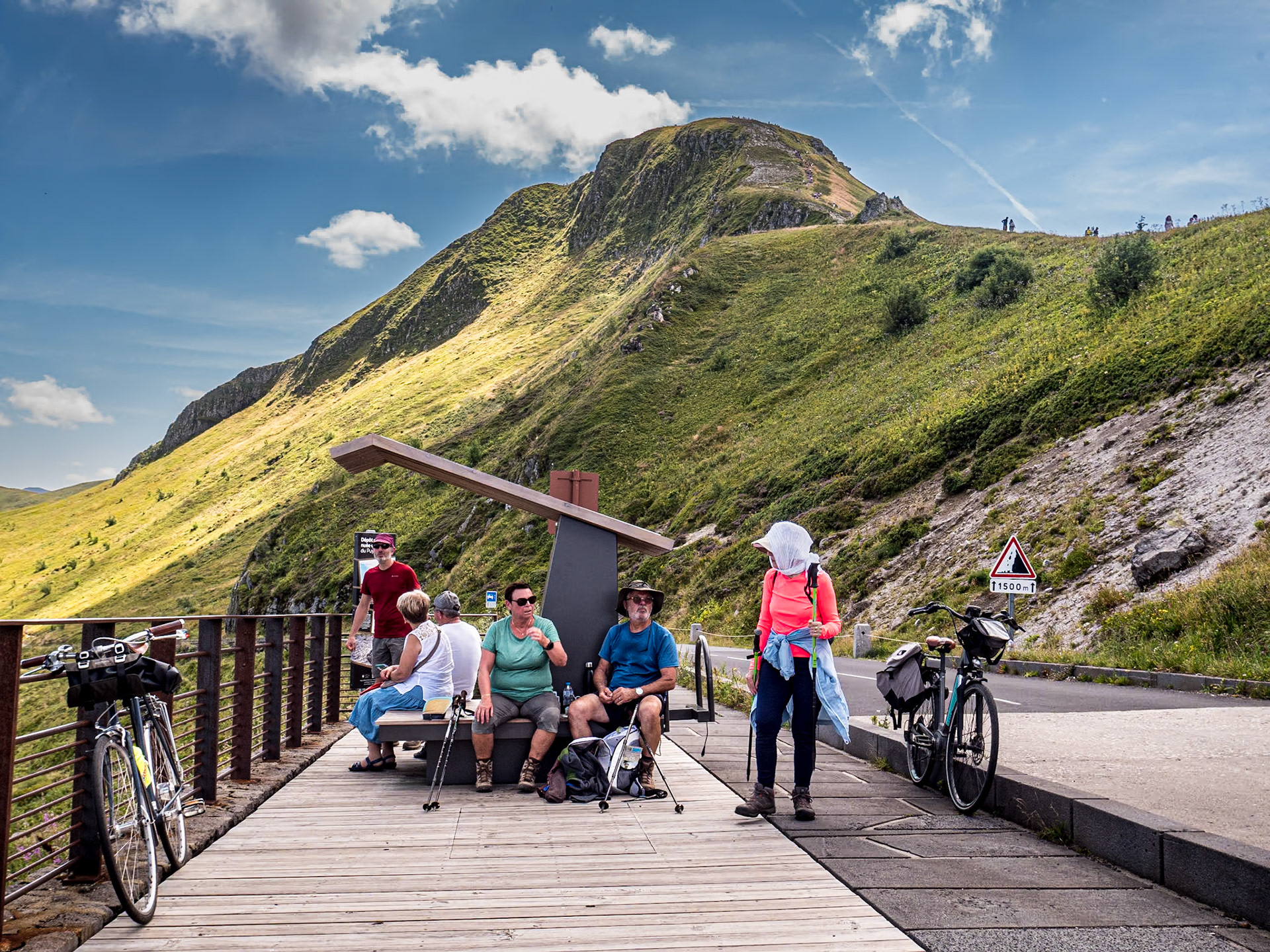At Pas de Peyrol, by Le Puy Mary, France, 11 Aug 2023