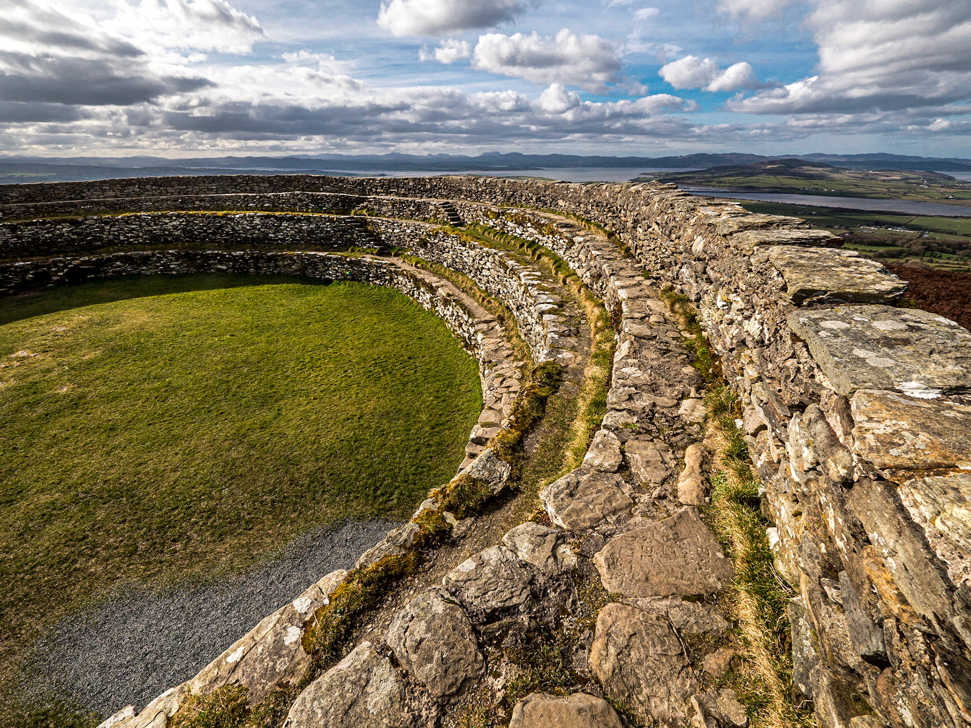 Grianan of Aileach, Co Donegal, 13 Mar 2020