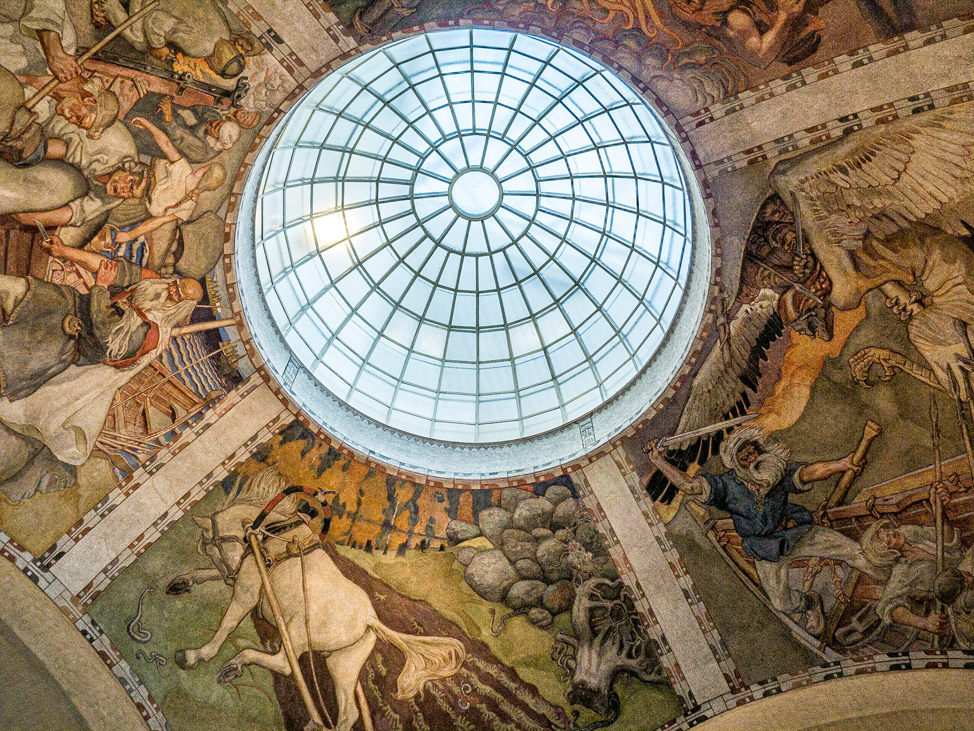 In the National Museum, Helsinki, 30 Aug 2014