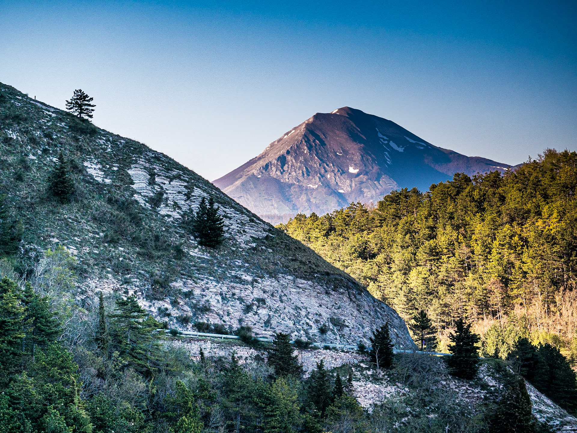 View from top of Funivia, Gubbio, 20 Apr 2015
