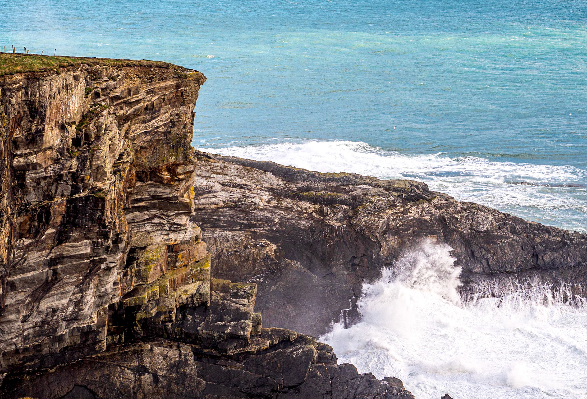 View from Mizen Head Signal Station, Co Cork, 3 Mar 2019