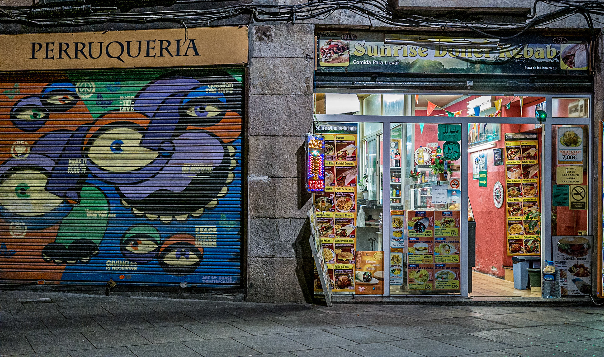 Plaça de la Llana, Barcelona, 24 Jun 2016