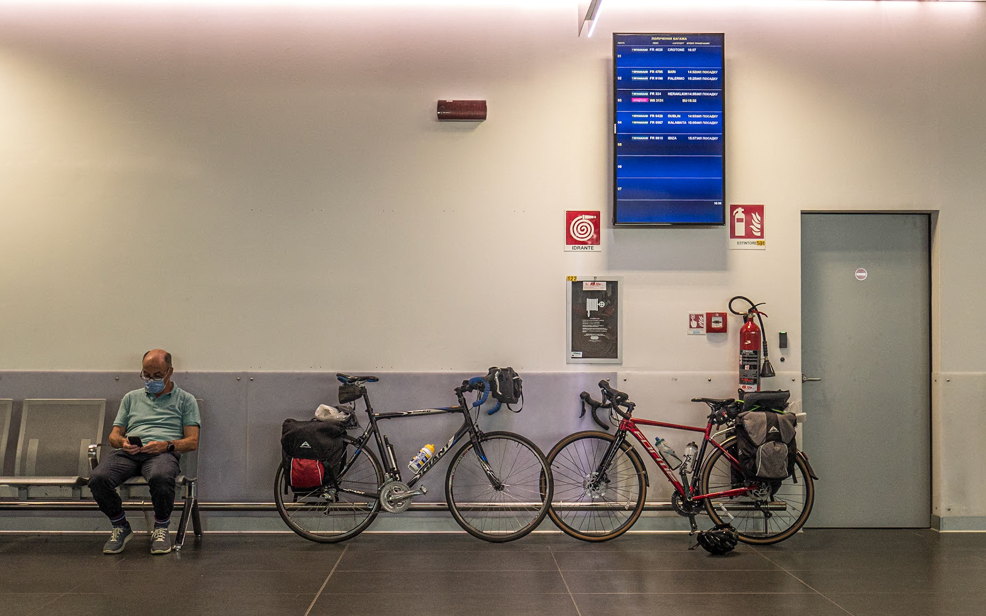 Paul, Bergamo Airport, 23 Oct 2021