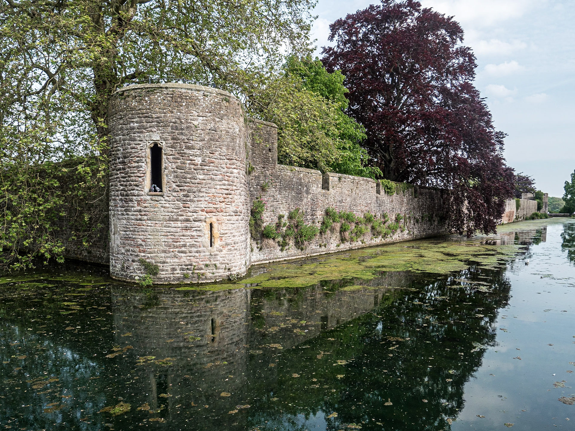 The Bishop's Palace, Wells, England, 11 May 2024