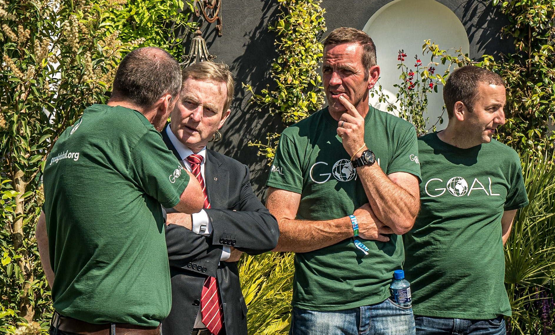 Taoiseach, Chinese Yi garden, Bloom in the Park garden festival, Dublin, 3 Jun 2016