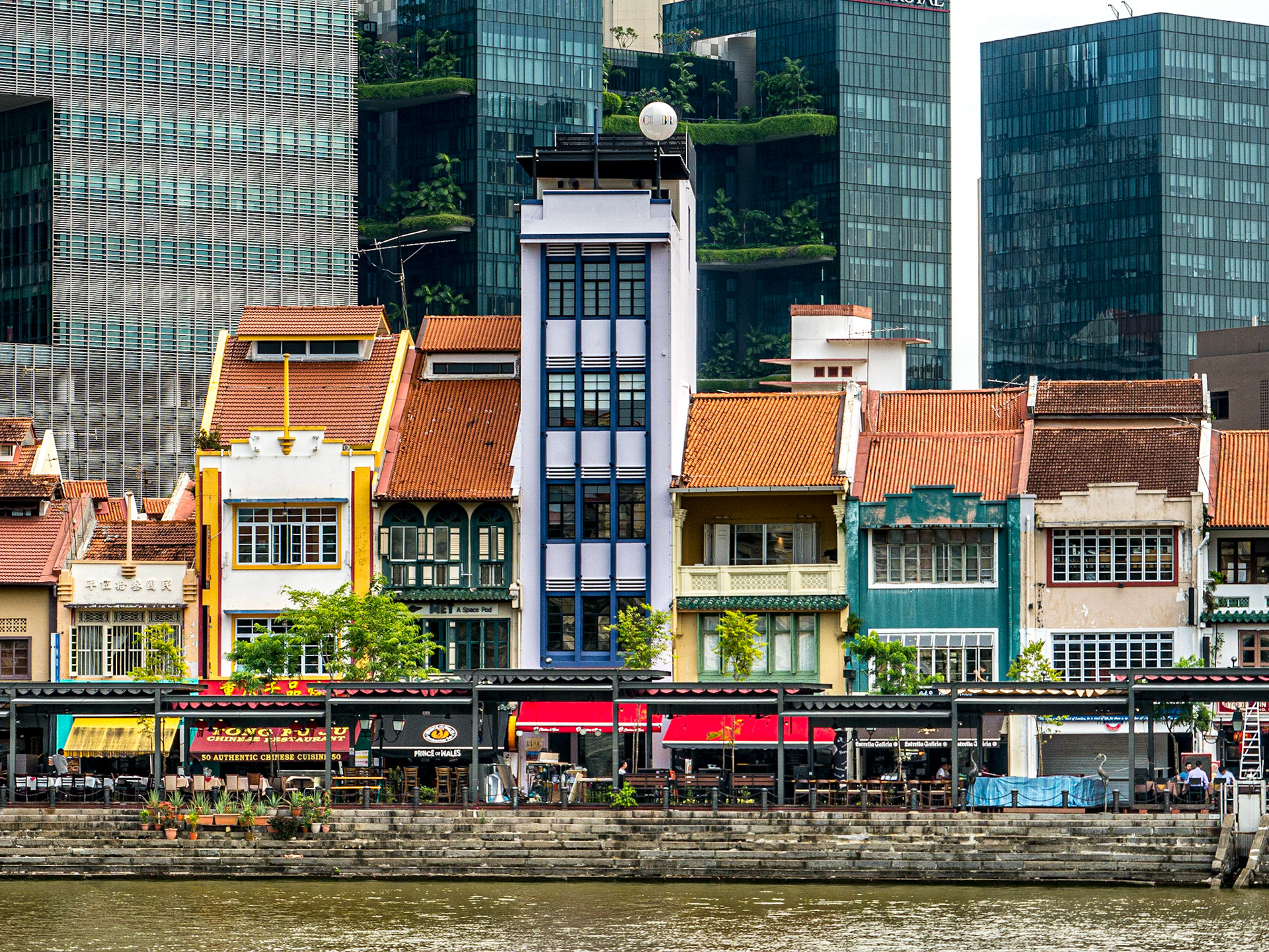 Boat Quay, Singapore, 6 Jun 2017