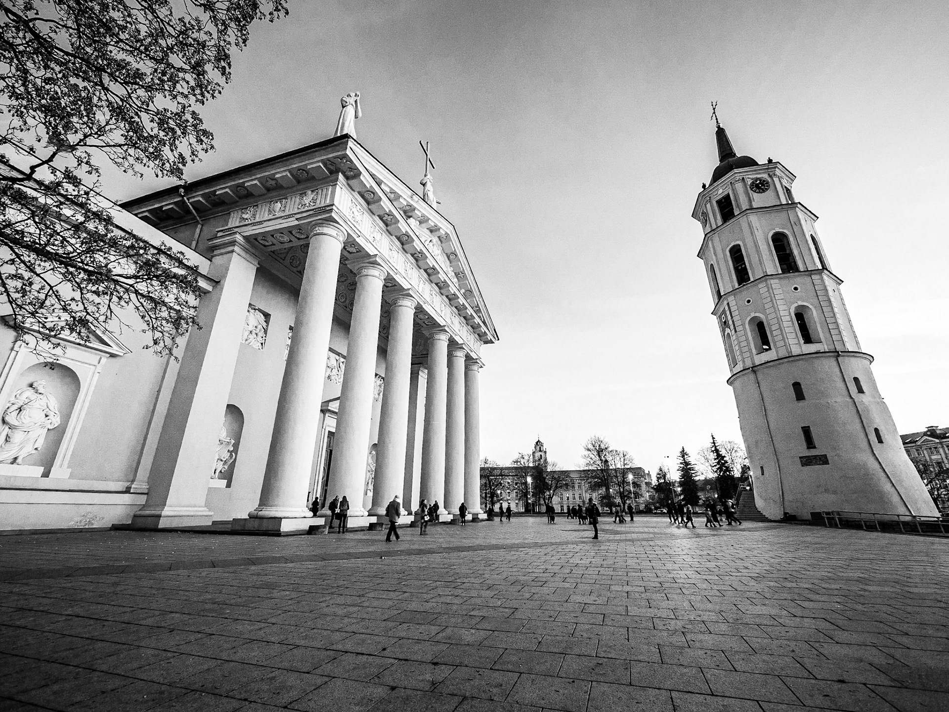 Cathedral Square, Vilnius, 25 Oct 2014