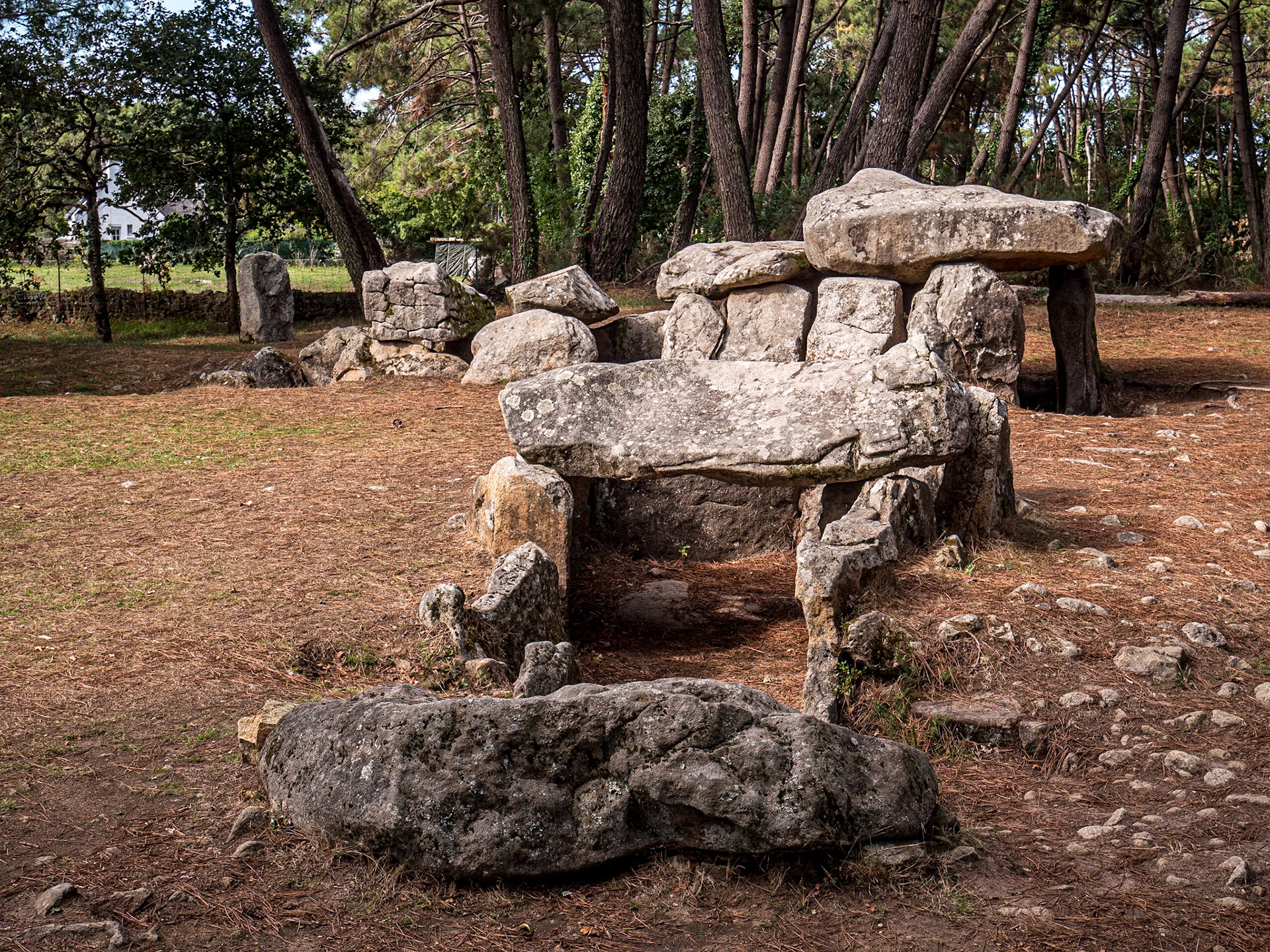Dolmen de Mané Kerionned, near Carnac, France, 12 Sep 2022