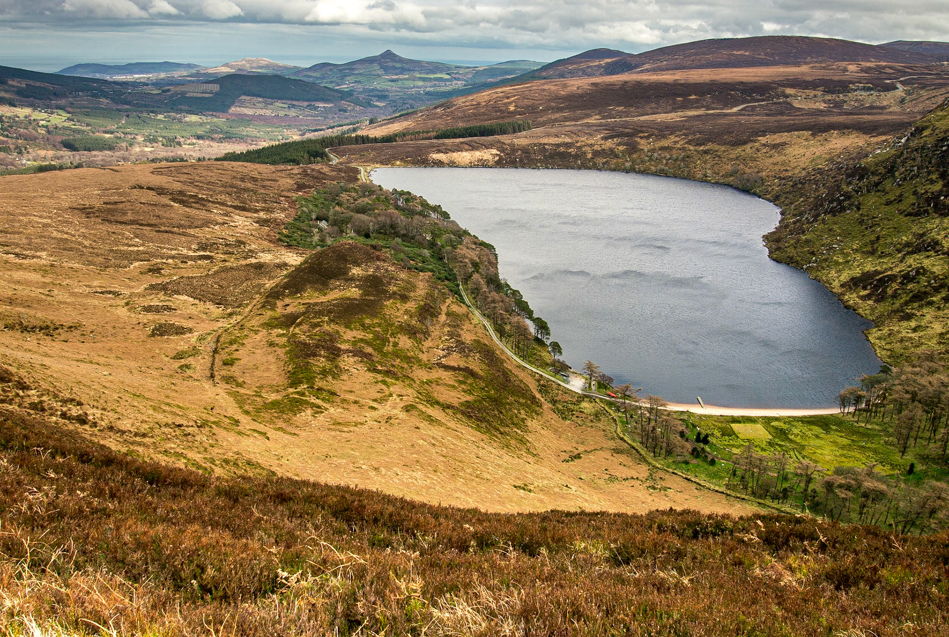 Lough Bray, Wicklow, 17 Mar 2014