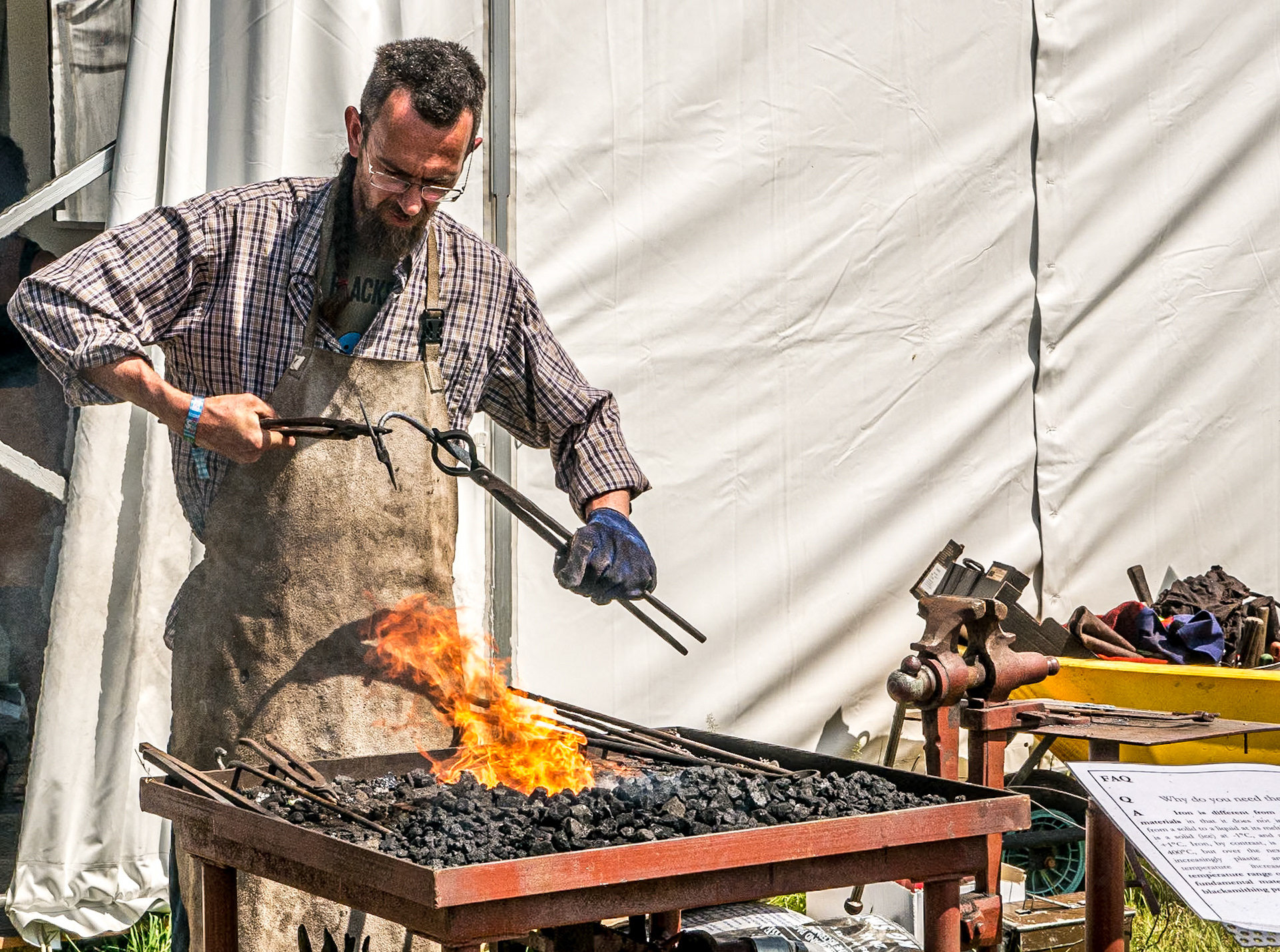 Forge, Bloom in the Park garden festival, Dublin, 3 Jun 2016