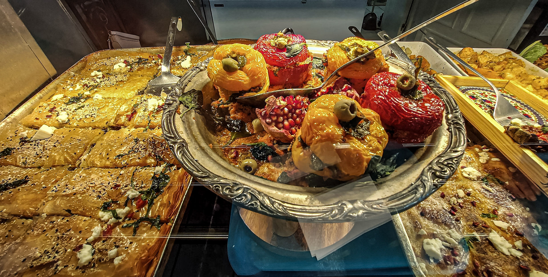 Café at Chester Beatty Library, Dublin, 19 Apr 2023