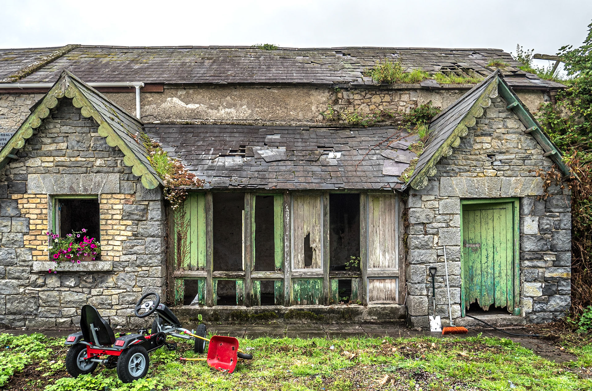 Old worker's house, Toberdaly, Co Offaly, 23 Jul 2020