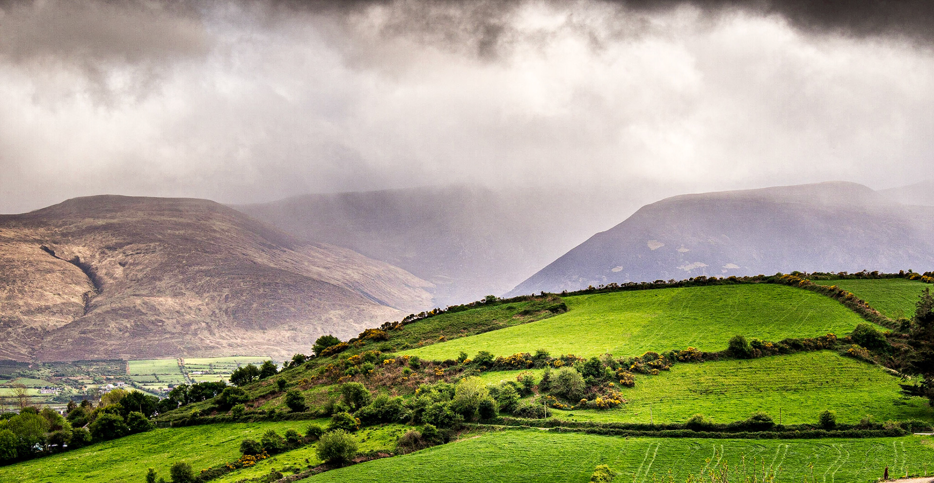 View from Ballyroe Heights Hotel, Kerry, 8 May 2014