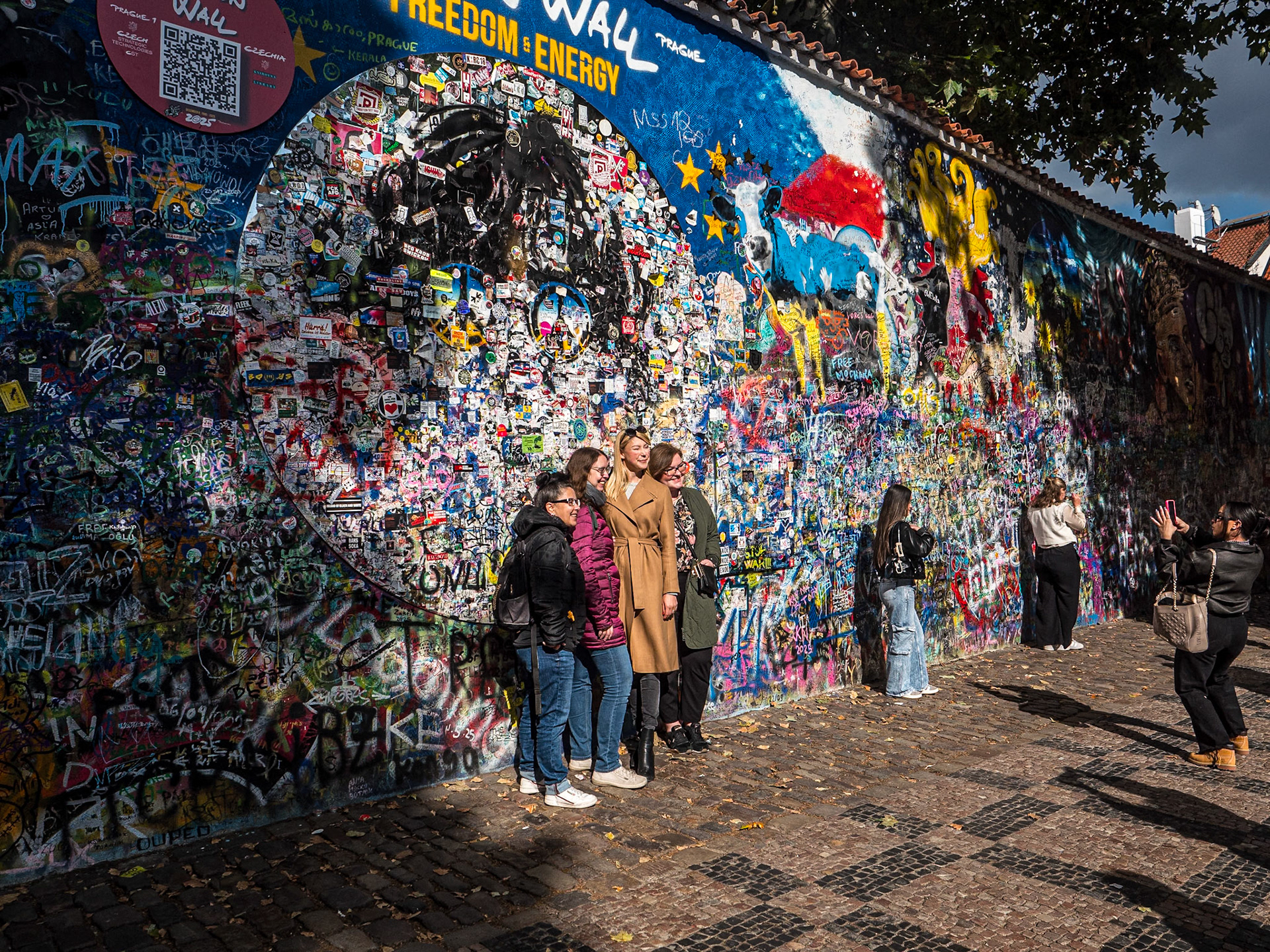 lennon Wall, Prague, 3 Oct 2025