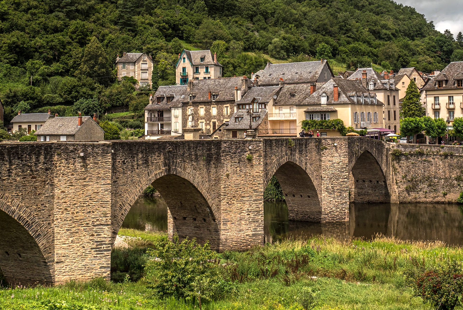 Estaing, France, 25 Jul 2021