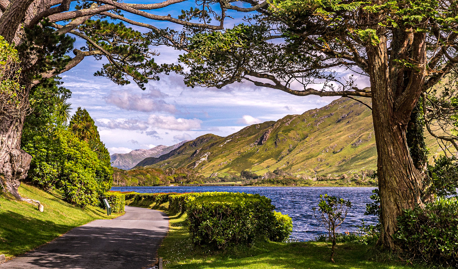 Grounds of Kylemore Abbey, Co Galway, 30 Jul 2020