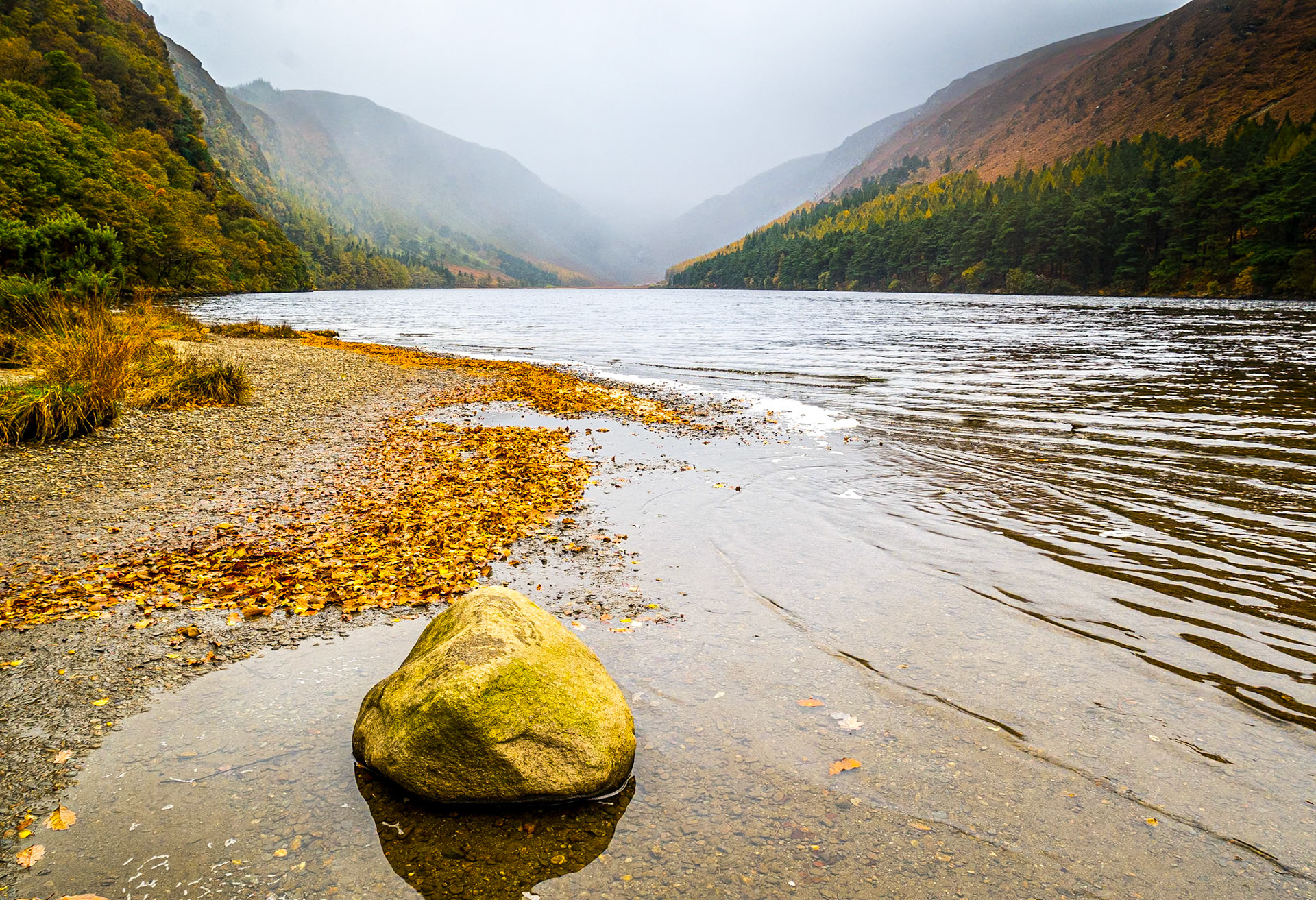 Upper Lake, Glendalough, 28 Oct 2016