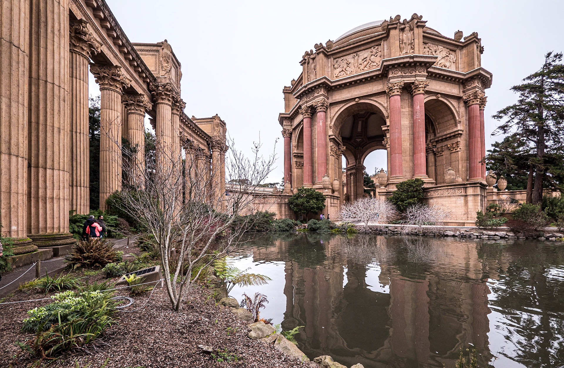 Palace of Fine Arts, San Francisco, 3 Feb 2024