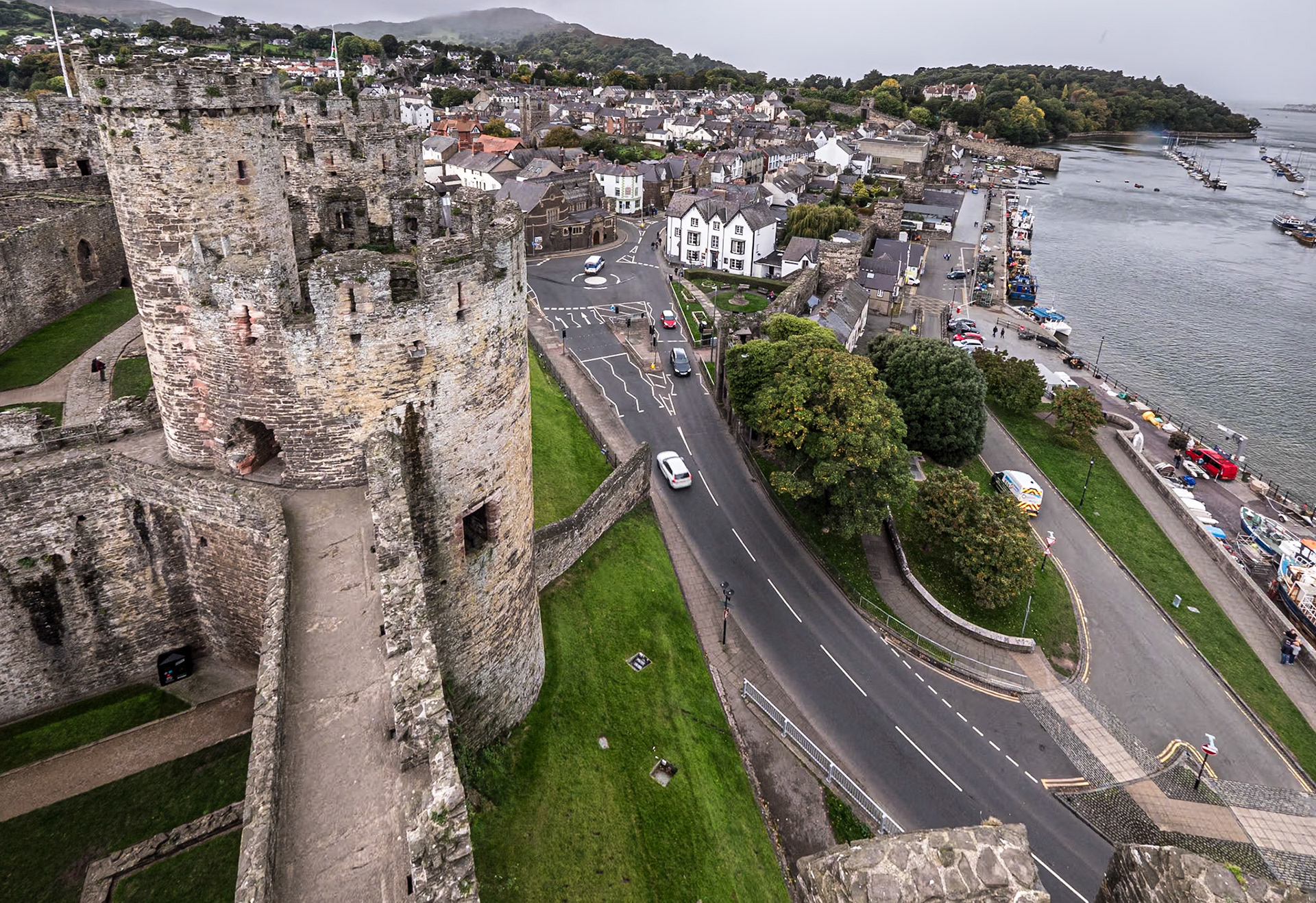 Conwy Castle, Wales, 12 Oct 2022