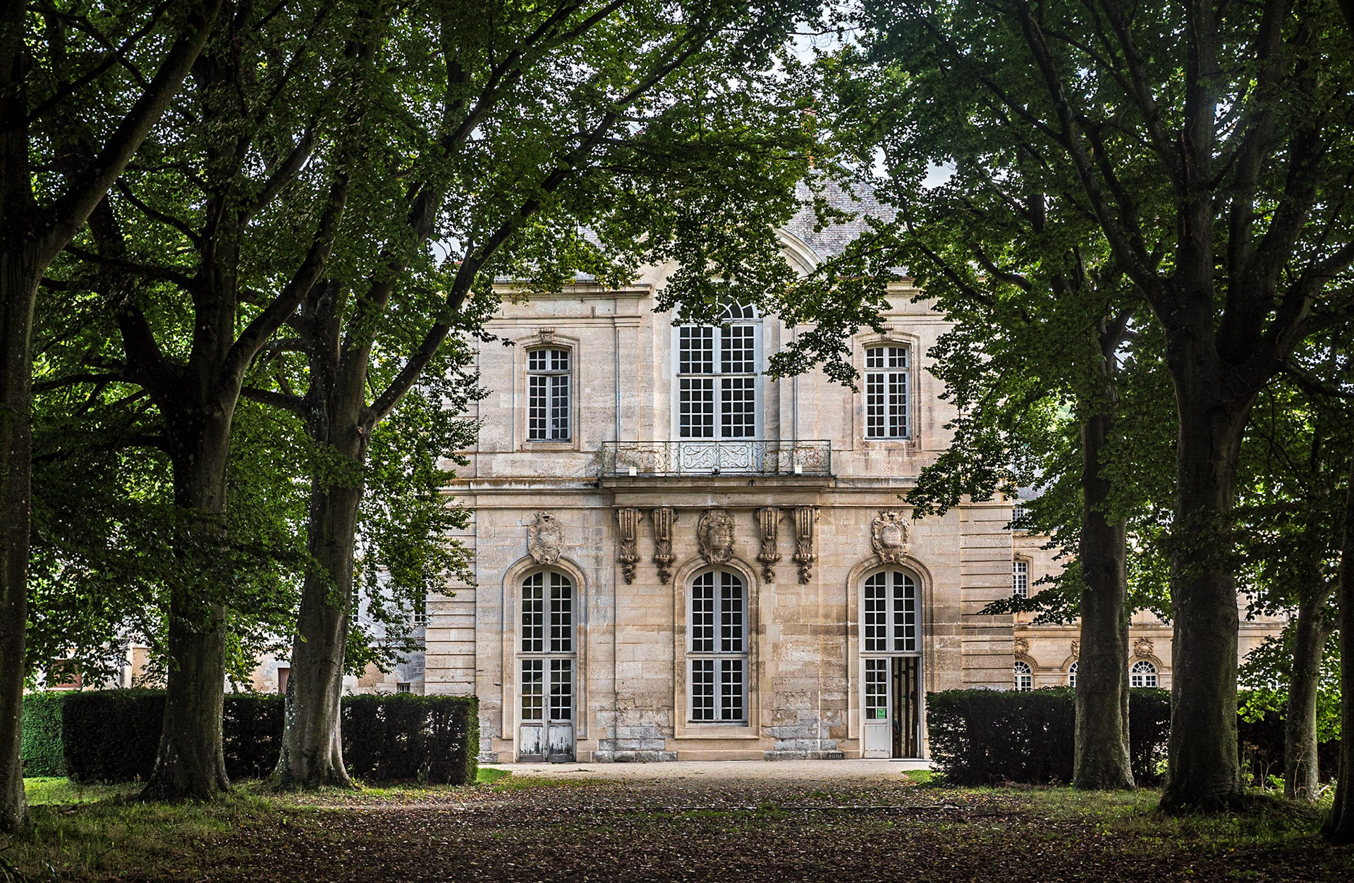 Grounds of Abbaye Notre-Dame du Bec, Normandy, 26 Sep 2021