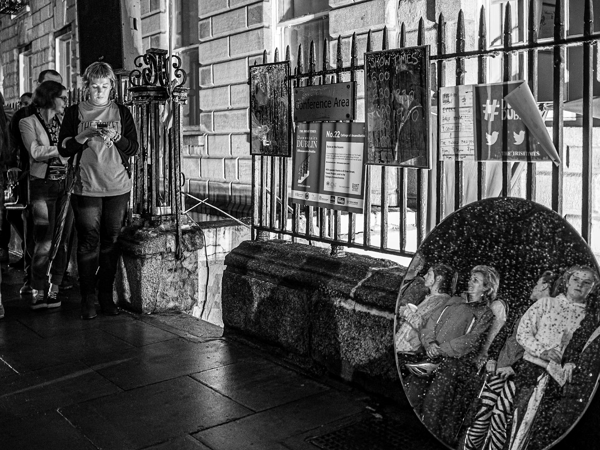 Merrion Square North, Culture Night, Dublin, 19 Sep 2014